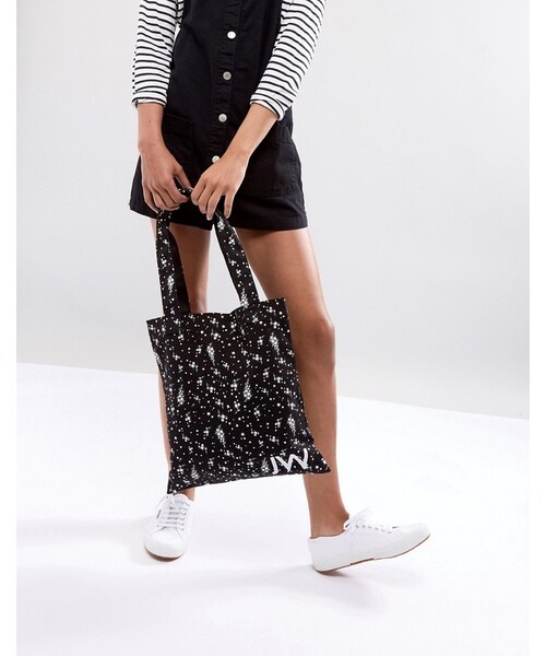 Jack Willsの「Jack Wills Star Print Book Bag（トートバッグ