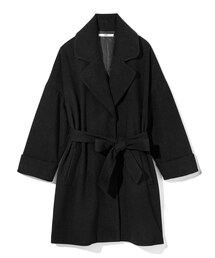 GRL | ウエストリボンウールタッチコート(ダウンジャケット/コート)