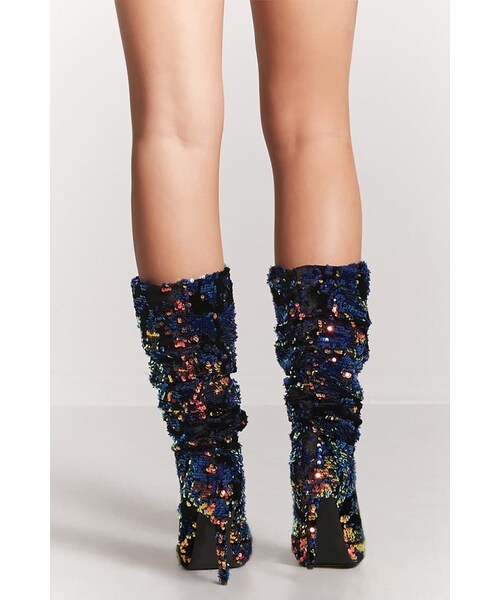 forever 21 sequin boots