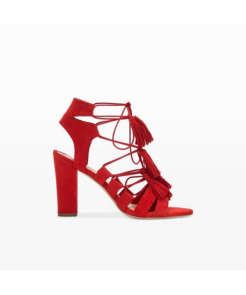 CLUB MONACO(クラブモナコ)の「Loeffler Randall Luz Heel(サンダル・レディース・red・5)」の3枚目の写真