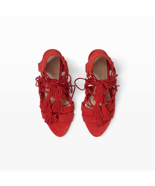 CLUB MONACO(クラブモナコ)の「Loeffler Randall Luz Heel(サンダル・レディース・red・5)」の5枚目の写真
