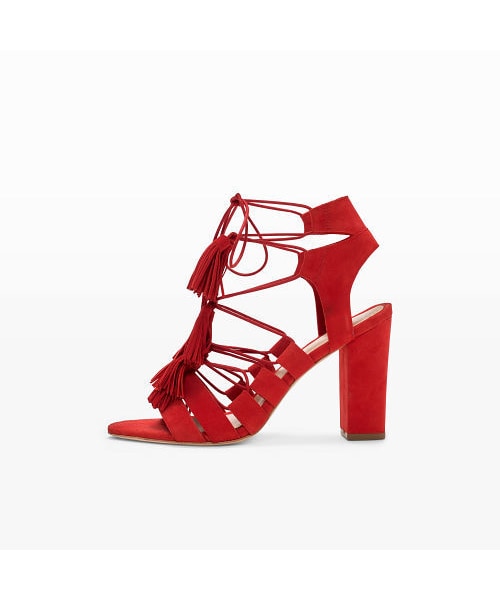 CLUB MONACO(クラブモナコ)の「Loeffler Randall Luz Heel(サンダル・レディース・red・5)」の4枚目の写真