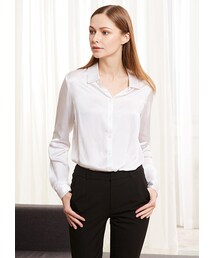 Lilysilk（リリーシルク）の「【22匁】レディース シルクシャツ