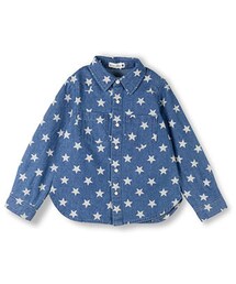 BRANSHES | 星プリントデニム長袖シャツ(シャツ/ブラウス)