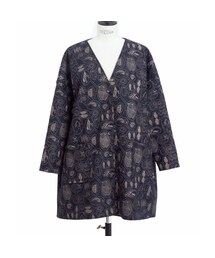 【 marble sud / マーブルシュッド 】 圧縮ニットノーカラーコート marble sud（マーブルシュッド）の「marble SUD マーブル