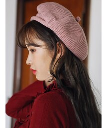 KORMARCH | ニットベレー帽(ハンチング/ベレー帽)