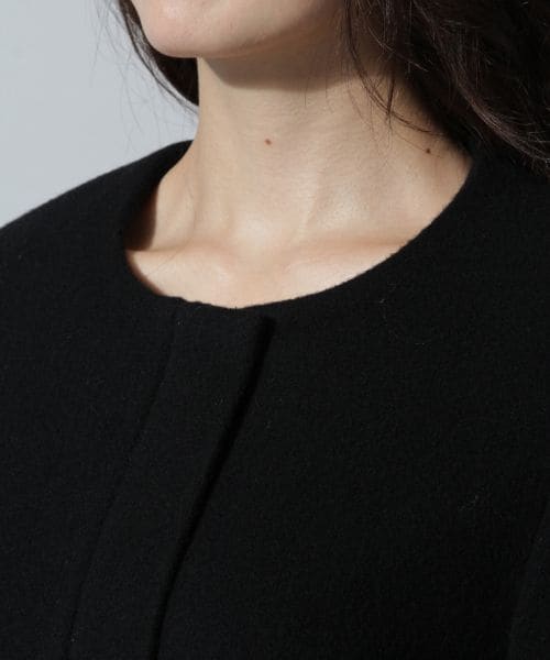 Andemiu（アンデミュウ）の「ソデファーツキコート（ジャケット/アウター・グレー/ブラック/ピンク/キャメル）」の20枚目の写真