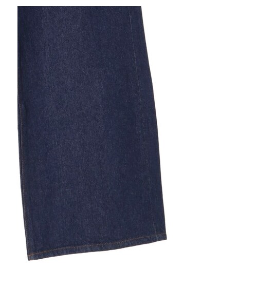 earth music&ecology（アースミュージックアンドエコロジー）の「・ハイウエストワイドデニムパンツ（パンツ・インディゴ/ダークインディゴ・S/M/L）」の11枚目の写真