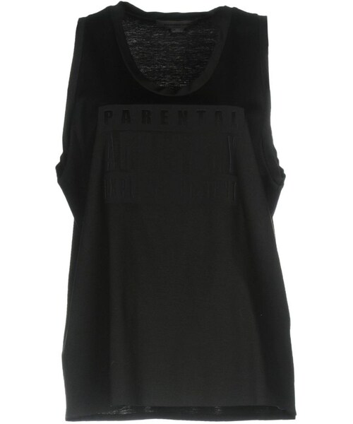 alexanderwang(アレキサンダーワン)の「ALEXANDER WANG Tank tops(タンクトップ・レディース・Black・M/L)」の1枚目の写真