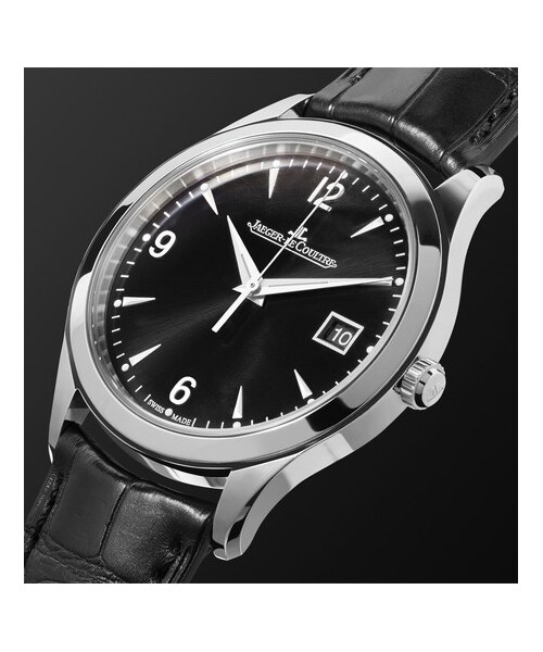 JAEGER-LECOULTRE（ジャガールクルト）の「Jaeger-LeCoultre Master Control Date Automatic 39mm Stainless Steel And Alligator Watch（アナログ腕時計・メンズ・Black・one size）」の3枚目の写真