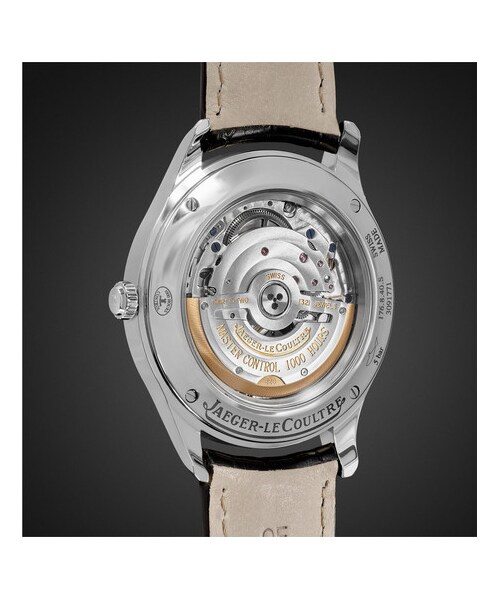 JAEGER-LECOULTRE（ジャガールクルト）の「Jaeger-LeCoultre Master Control Date Automatic 39mm Stainless Steel And Alligator Watch（アナログ腕時計・メンズ・Black・one size）」の2枚目の写真