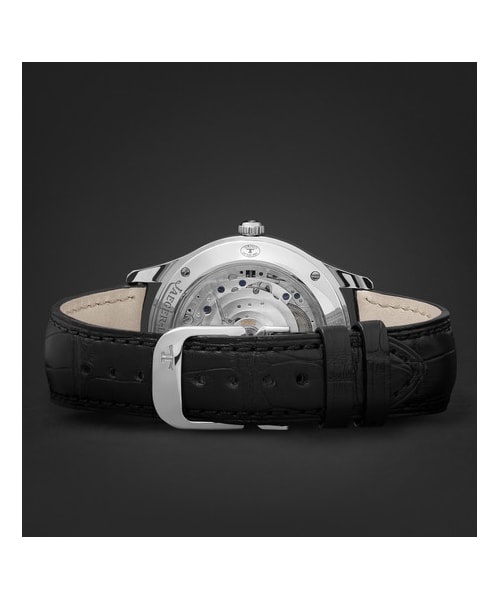 JAEGER-LECOULTRE（ジャガールクルト）の「Jaeger-LeCoultre Master Control Date Automatic 39mm Stainless Steel And Alligator Watch（アナログ腕時計・メンズ・Black・one size）」の4枚目の写真