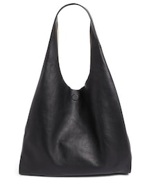 Maison Margiela | Maison Margiela Calfskin Leather Shopper - Black(トートバッグ)