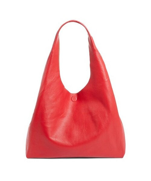Maison Margiela（メゾンマルジェラ）の「Maison Margiela Calfskin Leather Shopper - Black（トートバッグ・レディース・Black/Red/White・One Size）」の3枚目の写真