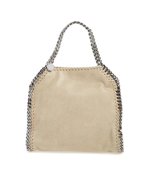 STELLA McCARTNEY（ステラマッカートニー）の「Stella Mccartney 'Mini Falabella - Shaggy Deer' Faux Leather Tote - Green（トートバッグ・レディース・Green/Red/White・One Size）」の2枚目の写真