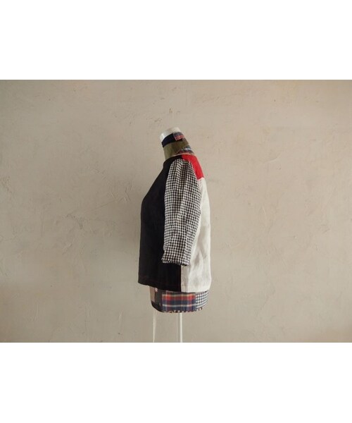 takuroh shirafuji（タクロウシラフジ）の「takuroh shirafuji Levain[Tops : Linen : woman]（シャツ/ブラウス・レディース・その他）」の5枚目の写真