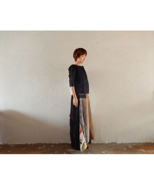 takuroh shirafuji（タクロウシラフジ）の「takuroh shirafuji Levain[Tops : Linen : woman]（シャツ/ブラウス・レディース・その他）」の3枚目の写真