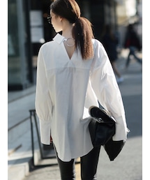 DINT | 第こんなベクリンカフスブラウス(シャツ/ブラウス)