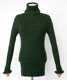 DHOLIC | フリルヘムタートルネックニット(ニット/セーター)