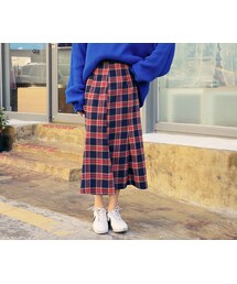 HOTPING | タータンチェックロングスカート(スカート)