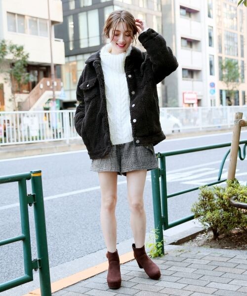 Heather（ヘザー）の「BIGボアジャケット（）」 - WEAR
