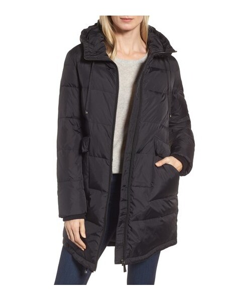 donna karan puffer coat
