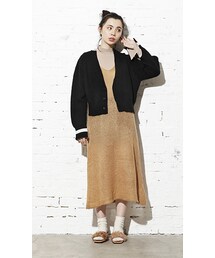 CHEER CLOSET | 【るうこ】デザインネックカーディガン(カーディガン/ボレロ)