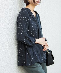 merveile | ドットスキッパーブラウス(シャツ/ブラウス)