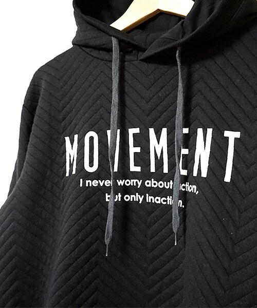 Tiffee SELECT（ティフィーセレクト）の「ロゴマーク厚みスウェットボンディングパーカー（パーカー・レディース・ブラック/グレー・M）」の3枚目の写真