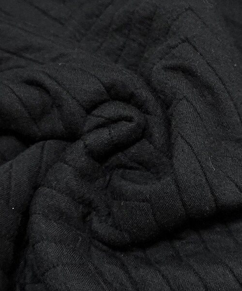 Tiffee SELECT（ティフィーセレクト）の「ロゴマーク厚みスウェットボンディングパーカー（パーカー・レディース・ブラック/グレー・M）」の4枚目の写真