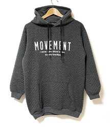 Tiffee SELECT | ロゴマーク厚みスウェットボンディングパーカー(パーカー)