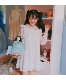 -- | ベビーエプロン♡ ふりふりワンピース(ワンピース)