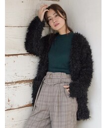 Green　Parks | ・もこもこフェイクファージャケット(ジャケット/アウター)