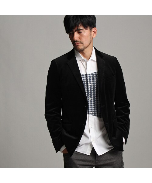 TAKEO KIKUCHI（タケオキクチ）の「ギルメスベルベットジャケット 