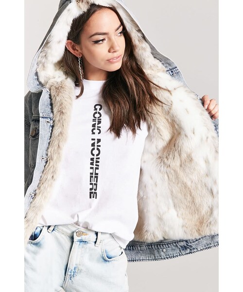 FOREVER 21（フォーエバー トゥエンティーワン）の「フェイクファー 