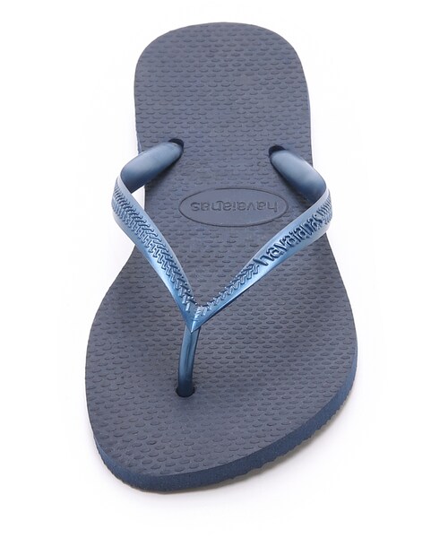 havaianas（ハワイアナス）の「Havaianas Slim Flip Flops（その他シューズ・レディース・Black/Silver/Blue/Beige/White・35/36/37/38/39/40/40/41/41/42）」の17枚目の写真