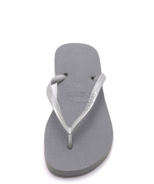 havaianas（ハワイアナス）の「Havaianas Slim Flip Flops（その他シューズ・レディース・Black/Silver/Blue/Beige/White・35/36/37/38/39/40/40/41/41/42）」の12枚目の写真