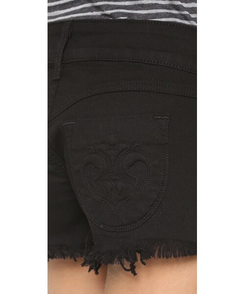 Siwy（スィーウィー）の「Siwy Camilla Cutoff Shorts（その他パンツ・レディース・Black・23/24/25/26/27/28/29/30/31）」の2枚目の写真