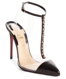 Christian Louboutin | Women's Christian Louboutin Nosy Spikes Pvc Pump(パンプス)