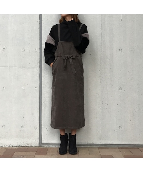 copine（コピン）の「【期間限定価格】2色袖フェイクファースリーブ/プチハイネック（4color）（ニット/セーター・レディース・その他）」の2枚目の写真