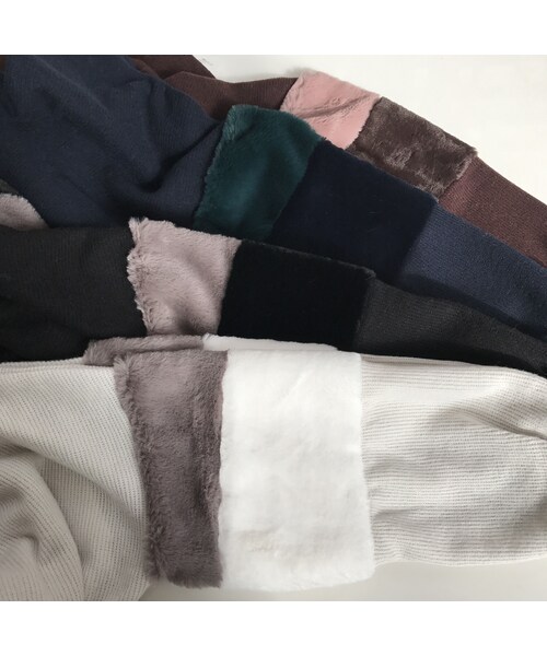 copine（コピン）の「【期間限定価格】2色袖フェイクファースリーブ/プチハイネック（4color）（ニット/セーター・レディース・その他）」の15枚目の写真