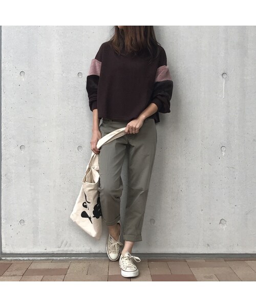 copine（コピン）の「【期間限定価格】2色袖フェイクファースリーブ/プチハイネック（4color）（ニット/セーター・レディース・その他）」の13枚目の写真