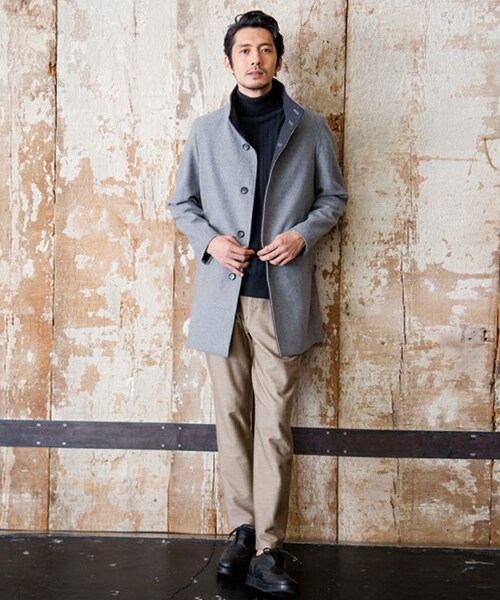 MORGAN（モルガン）の「スタンドネックコート(984K71)（）」 - WEAR