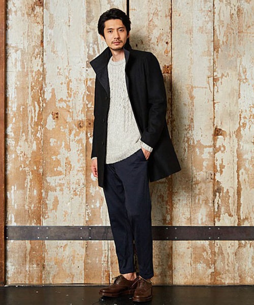 MORGAN（モルガン）の「スタンドネックコート(984K71)（）」 - WEAR