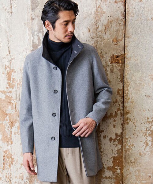 MORGAN（モルガン）の「スタンドネックコート(984K71)（）」 - WEAR