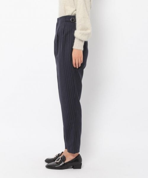 laboratory work（ラボラトリーワーク）の「ペグトップストライプパンツ（パンツ・グレー/ブラウン/ネイビー）」の8枚目の写真