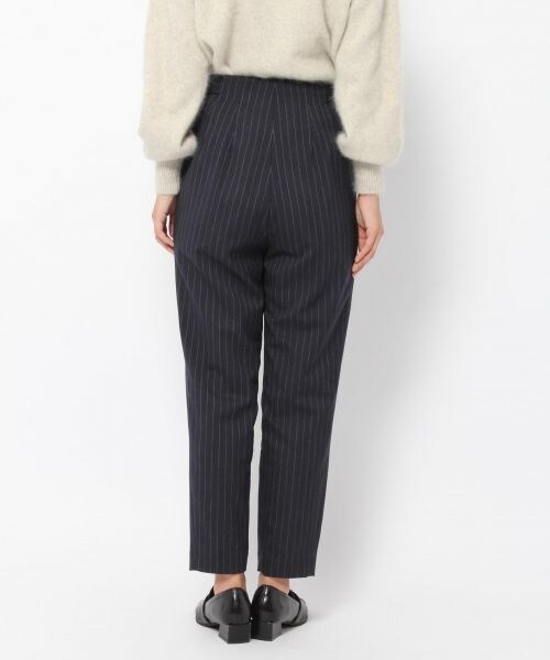 laboratory work（ラボラトリーワーク）の「ペグトップストライプパンツ（パンツ・グレー/ブラウン/ネイビー）」の9枚目の写真