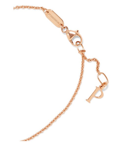 PIAGET(ピアジェ)の「Piaget - Possession 18-karat Rose Gold, Carnelian And Diamond Bracelet(ブレスレット・レディース・Pink・one size)」の6枚目の写真