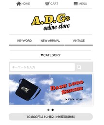 A.D.G | A.D.G ONLINE STORE(Tシャツ/カットソー)