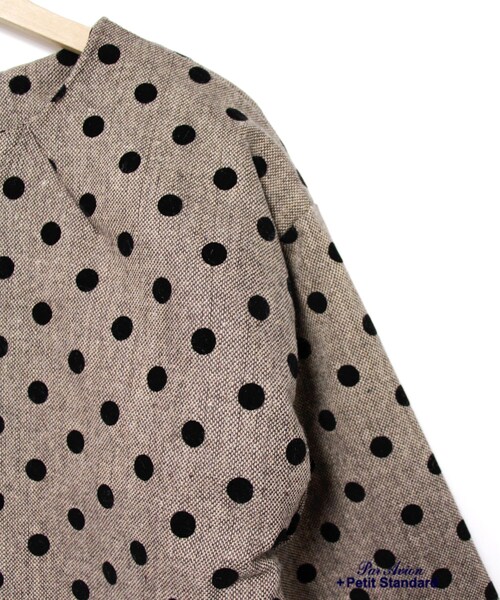 paravion（パラビオン）の「ドットフロッキーコート（）」 - WEAR